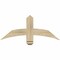 Ekena Millwork Bellingham Rough Sawn Timber Gable Bracket, Douglas Fir, 36"W x 15"H x 4"D x 4"F, 10/12 Pitch GBW036X15X0404BEL00RDF - alternate 1